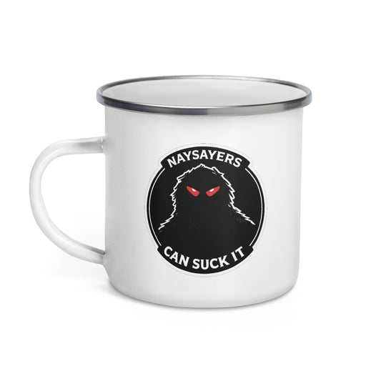 Suck It Enamel  Mug